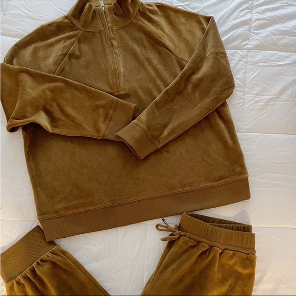 Madewell Velour Sweatpants ( Set) - Picture 5 of 8